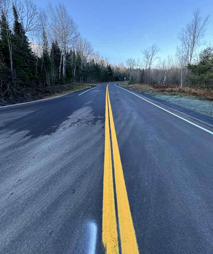 County Road 70 (Ruby Road reconstruction project complete